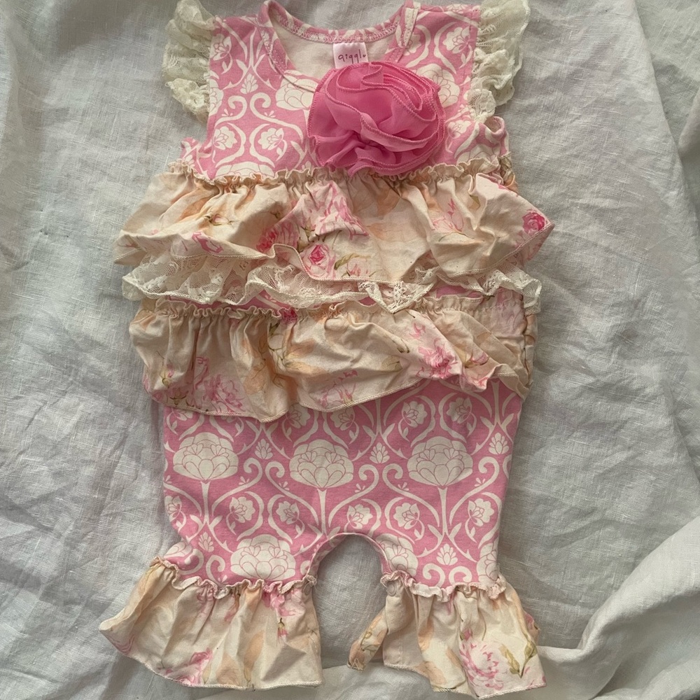 Giggle Moon 9 month jumpsuit / romper
